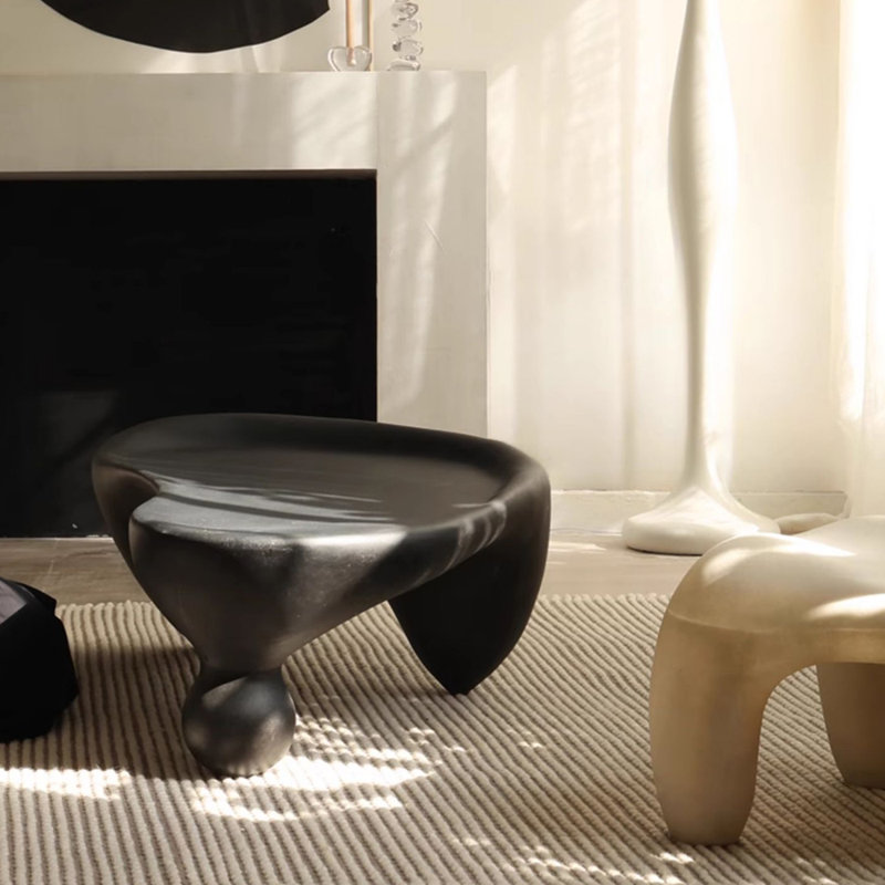 style high-grade alien art coffee table, Black