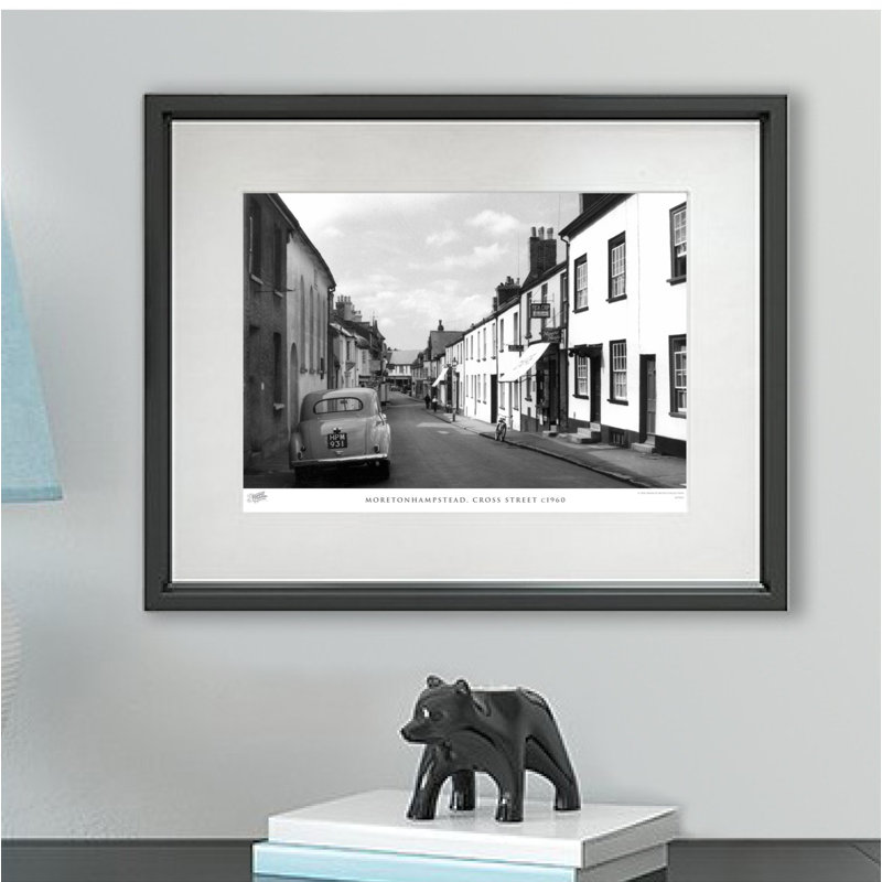 Moretonhampstead, Cross Street C1960 by Francis Frith - Single Picture Frame Print, 28cm H x 36cm W x 2.3cm D