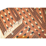 High-Quality Hand-Knotted Red And Multi Area Rug