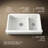 Whitehaven 36" L x 22" W Double Basin Farmhouse/Apron Kitchen Sink-10397089