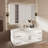 Geneva 48" Wall-Mounted Single Bathroom Vanity Set-495609821-411367802