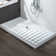 60" W x 34" D Single Threshold Shower Pan Base with Drain Assembly & Drain Cover Included, Non-Slip