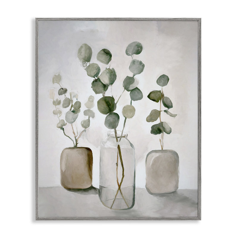 «Eucalyptus Still Life», estampe numérique encadrée par Ramona Murdock, Estampe numérique Farmhouse