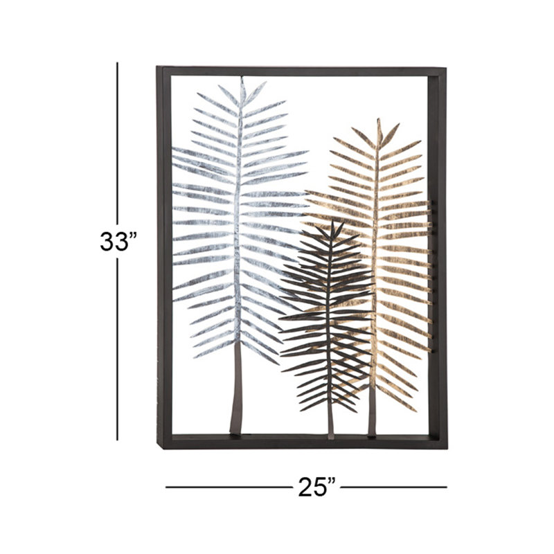 Modern Wall Decor on Metal
