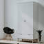 Oswaldo 2 Door Wood Wardrobe
