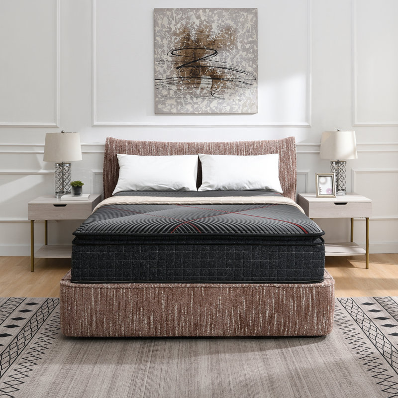 Luxe Cloud Memory Foam Pocket Spring Hybrid Mattress, Queen