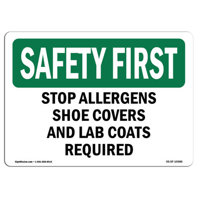Safety First Sign