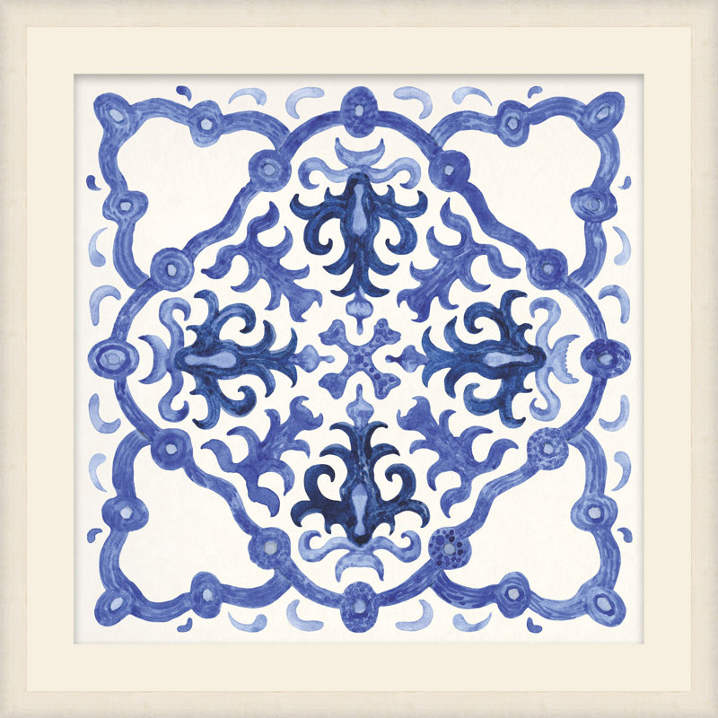 Ornate Tiles 6 Print, 32" H x 32" W