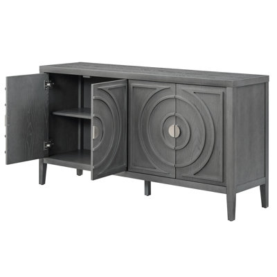 Armoire classique gris pour le couloir - ajoute une touche chaleureuse et spacieuse à la maison pour divers articles