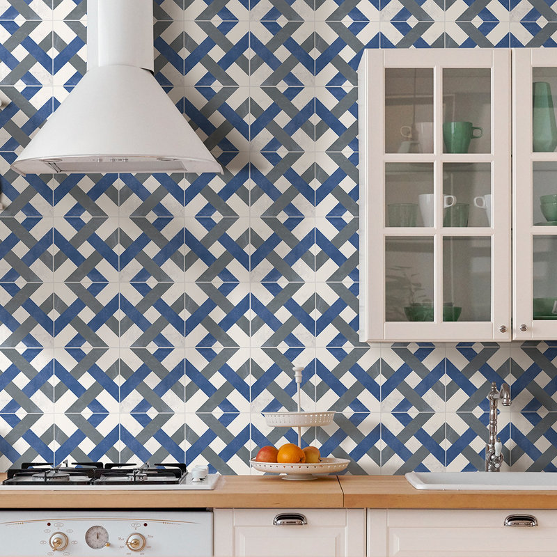 Carreau de mur et de sol en porcelaine aspect pierre 8 po x 8 po Marmette