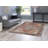 Jakobson Machine Washable Rust and Ivory Area Rug-1568371975
