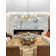 Signature 8 - Light Unique / Statement Modern Linear Chandelier Accents