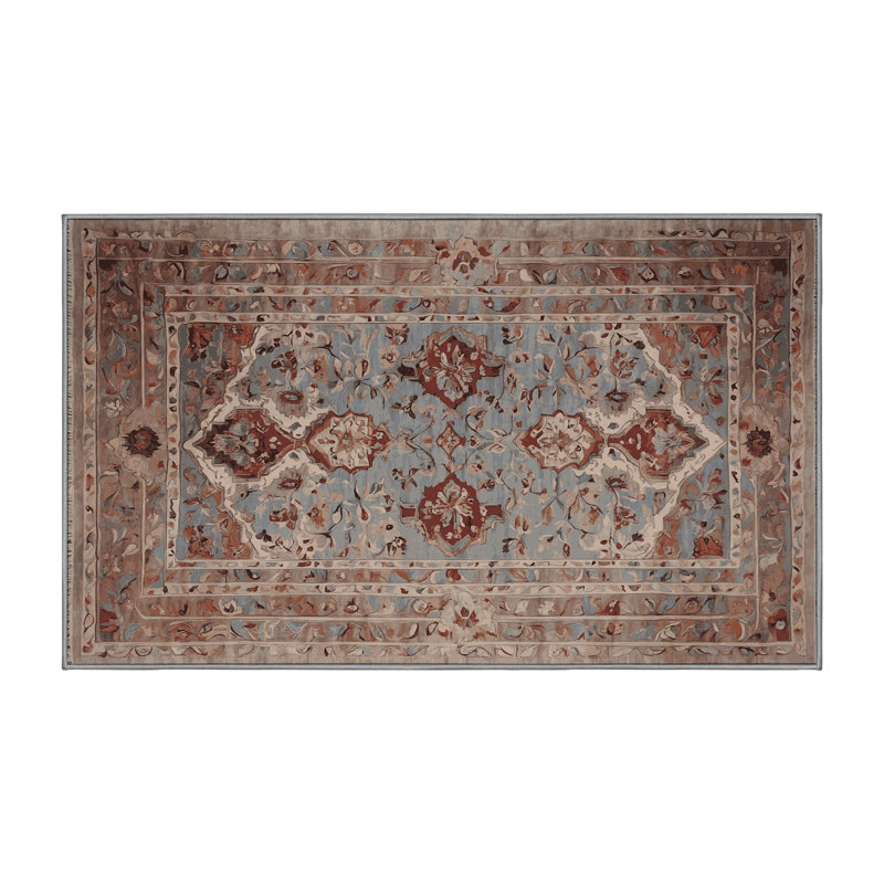Tapis gris soyeux et moelleux, Tapis de couloir 2 pi x 4 pi