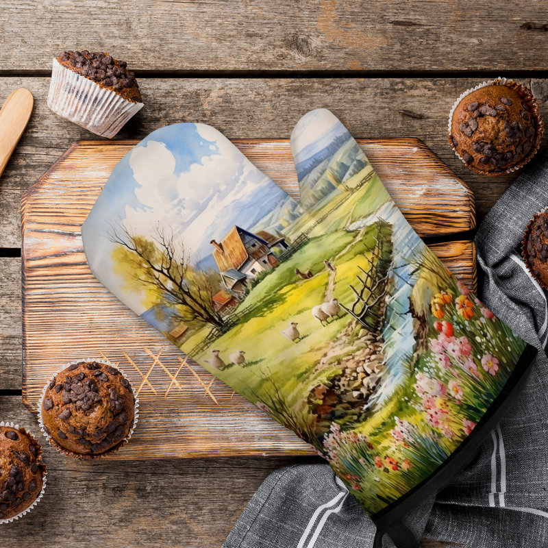 Scène de Pâques en coton sergé