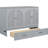 Full Size Bed Gray With Vast Drawer Varieties. Space For Small Areas. Holds Various Things. Stylish Look. Charging Included. Easy To Assemble. 75.1"L X 56.7"W 41.3"H In Plentiful Facilities --331809424-331809425