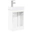 Single Bathroom Vanity with Ceramic Basin-1819153405