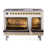Antique White/Brass