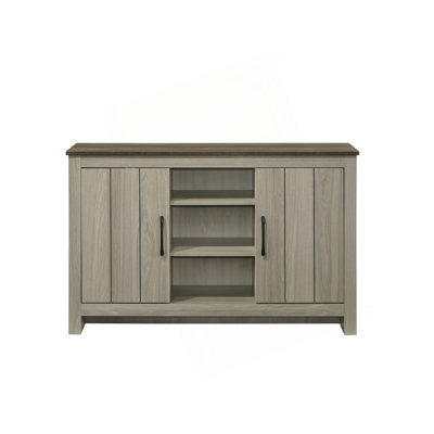 Cabinet With Shelves And Cabinet Doors