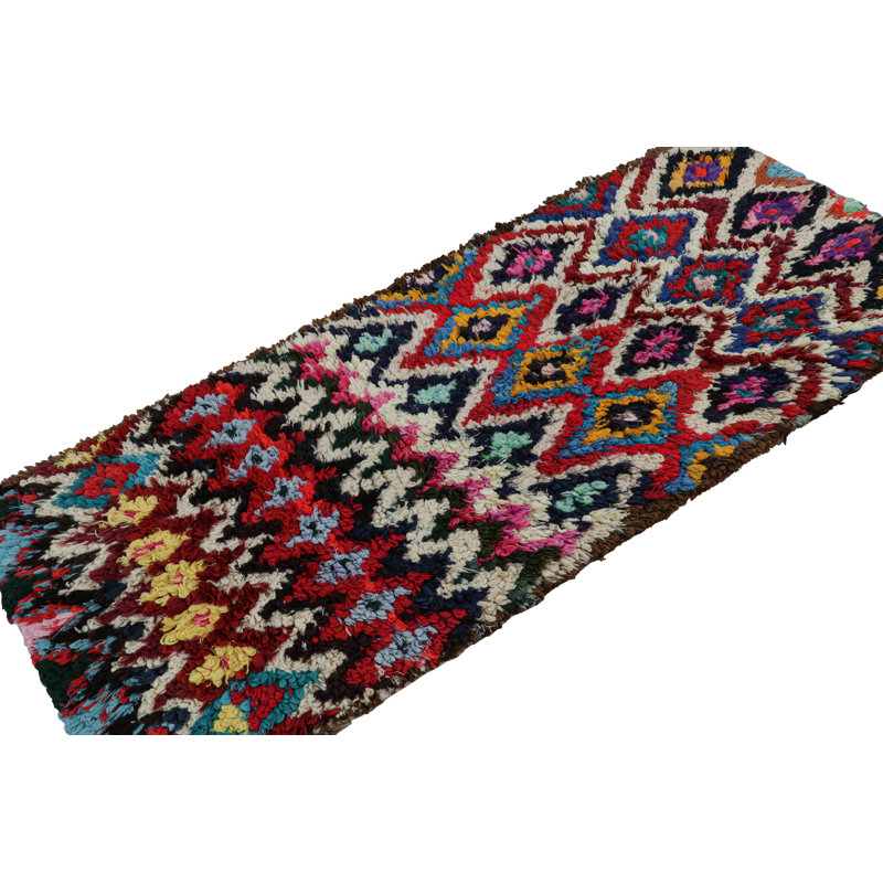 Wool Chevron Area Rug