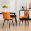 Comfortable Padded Dining Chairs with Back Easy Assembly Upholstered Side Chair, Accent Chairs for Kitchen, Dining Room-2002362642