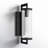 Dunston 1-Light Seeded Glass Dusk to Dawn Outdoor Armed Sconce-1701485231-1614284535