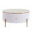 Aldwyche Coffee Table with 2 large Drawers Storage, Accent Table,Living Room Table-808673991