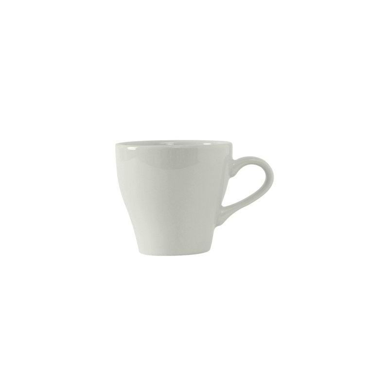 Eggshell Vitrified China Coffee Mug, Porcelain White