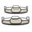 Jhara Metal Tray - Set of 2