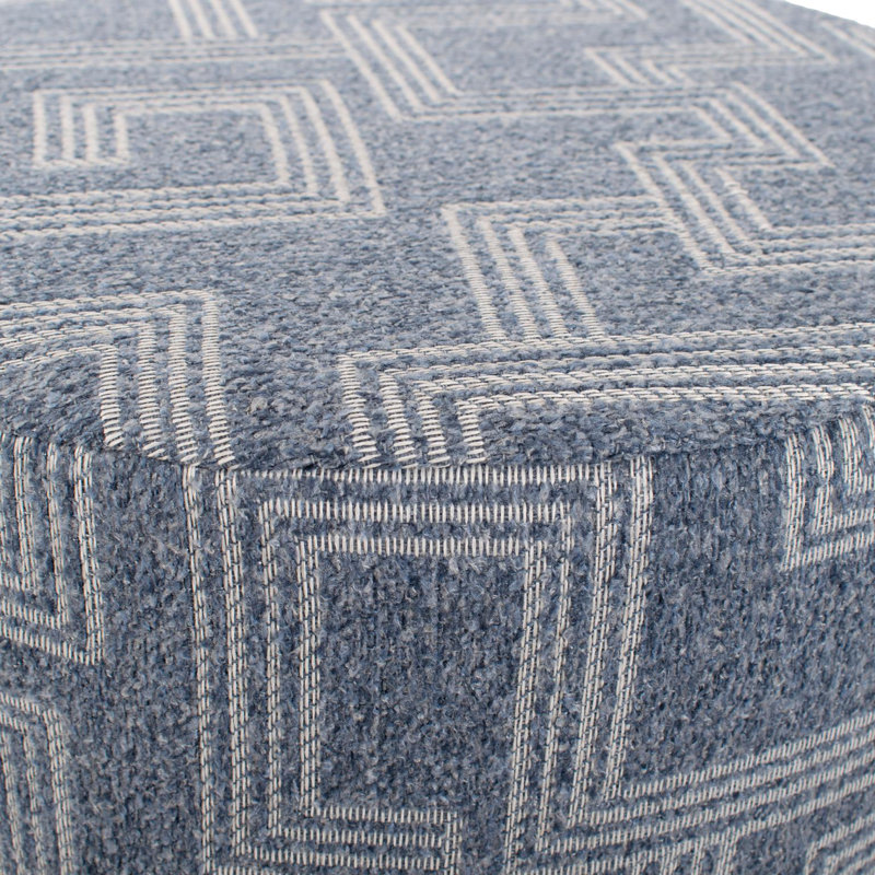Housse pour repose-pieds Zyros Ziera, Bleu