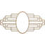 Médaillon de plafond 20 po x 20 po x l 10 po x l 5 1/2 po x H 9 1/2 po x T 1/4 po Elizabeth-63411707-63411698