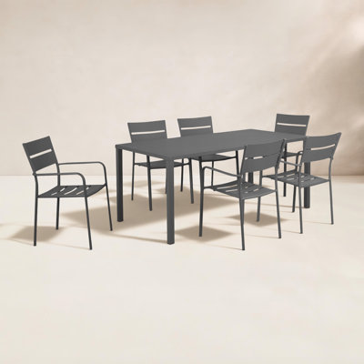 Ottie 71" Patio Dining Set