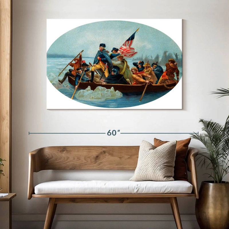Lelar Washington Delaware, 32" H x 48" W