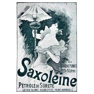 Poster For Saxoleine by Clu - Wrapped Canvas Print