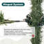 Arbre de Noël artificiel épinette pré-éclairé-1772441505
