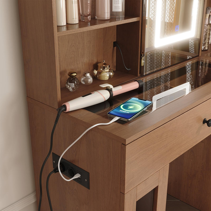 Dressing Table with Mirror