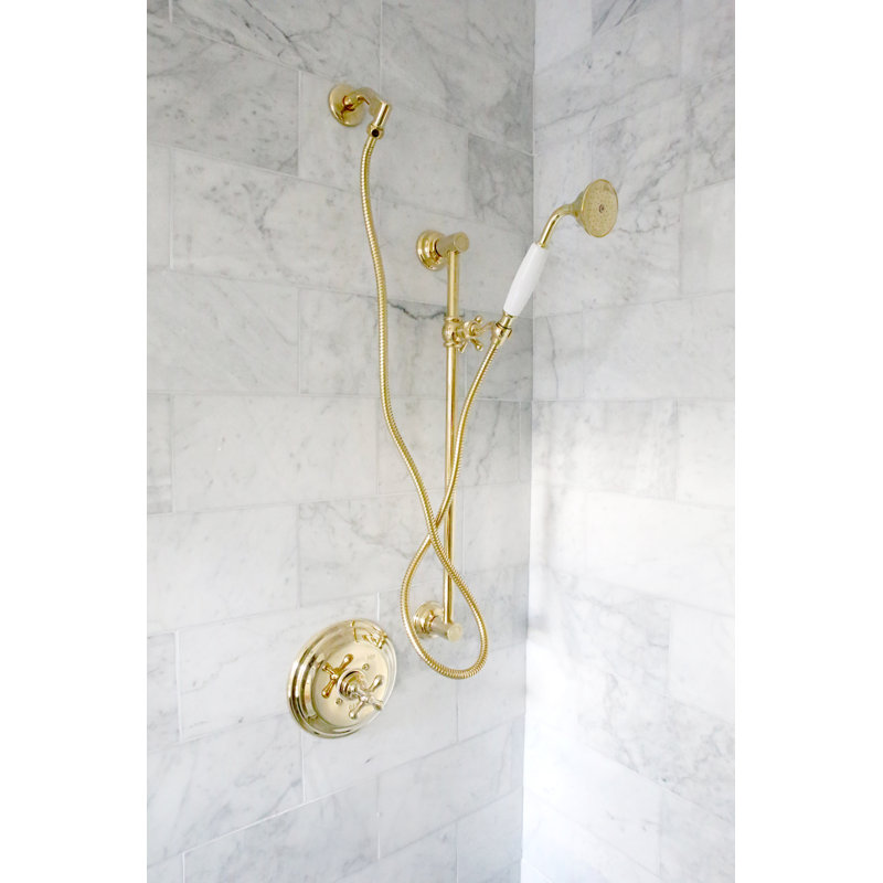 Kingston Brass Victorian Hand Shower, Polished Brass