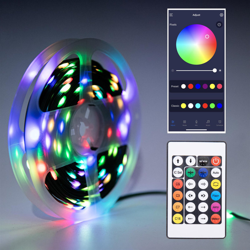 LED Indoor / Outdoor String Lights, 4cm H x 20cm L x 4cm D