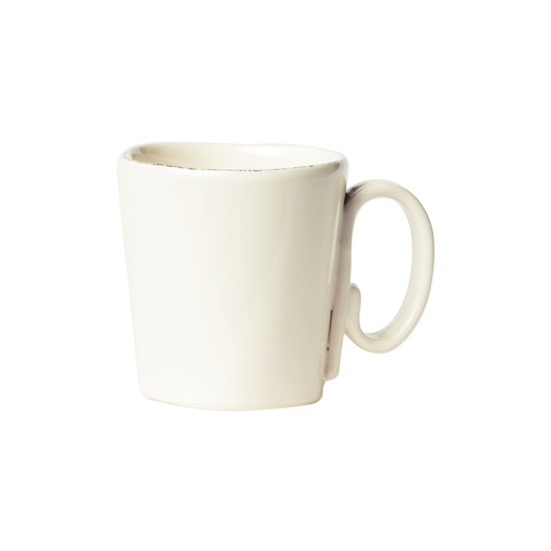 Lastra Stoneware Coffee Mug, Linen