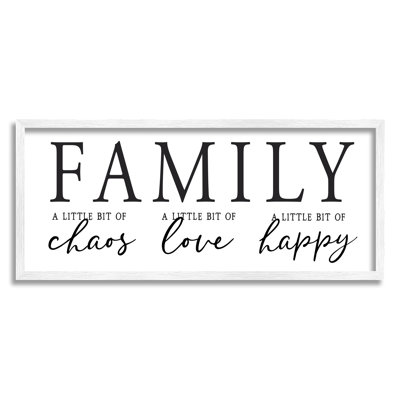 Citation décontractée «Aimer Family»
