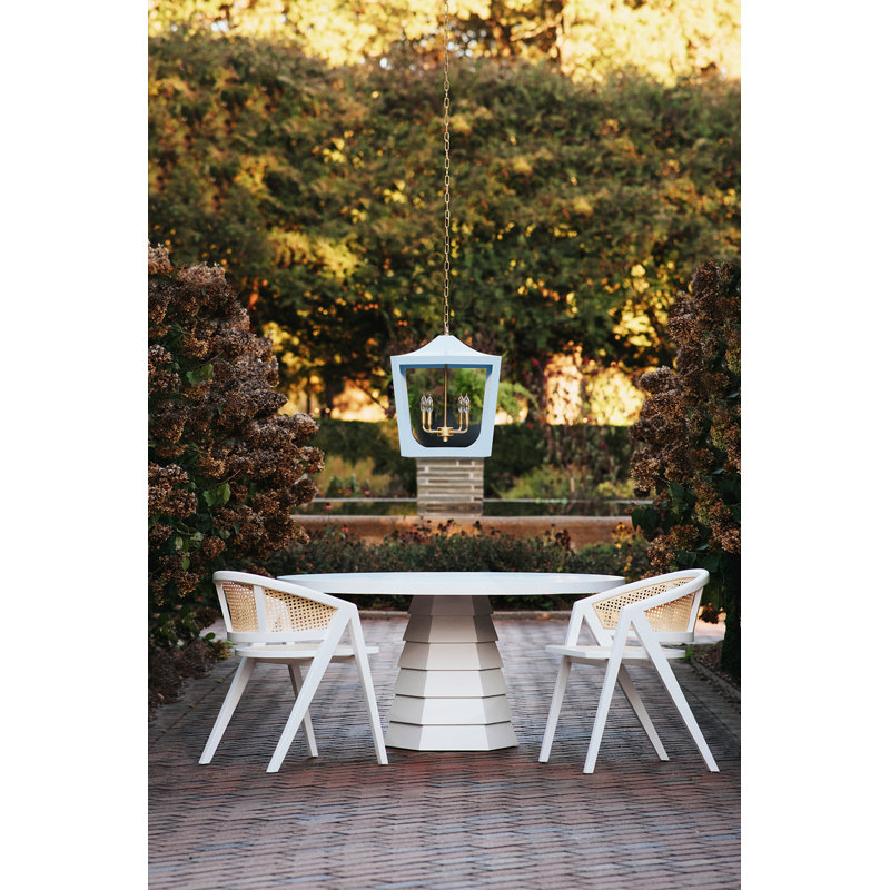 Wimble 4 - Light Chandelier, Blue