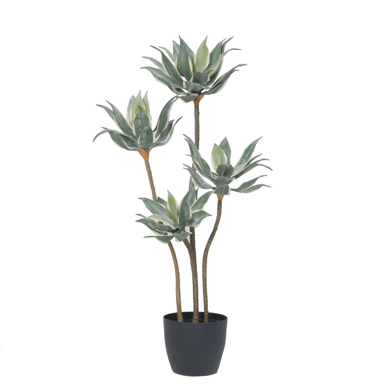 Plante grasse artificielle en pot 50 po 
