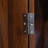 Walnut Kitchen Pantry with Side Racks