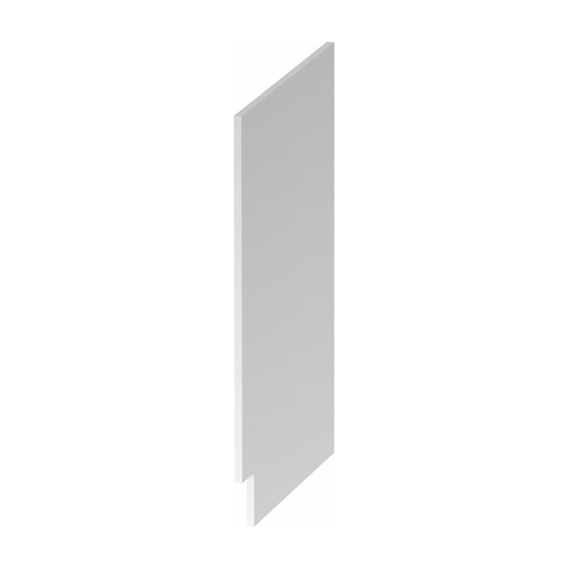 Retour de lave-vaisselle en gris contreplaqué prêt à assembler Kindwood, 34.5" H x 1.5" W x 24" D, Gris