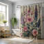Rideau de douche 1 pièce Rustic Petals-280765339
