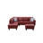 Faux Leather L-Shaped Sectional Left Hand Facing-81407054-87463986