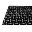 Tapis noir Isidore