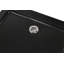 Base de douche en acrylique noir brillant avec drain à droite avec drain à droite 36 "x 36" Streamline NT-2131-36BL-RH, drain inclus