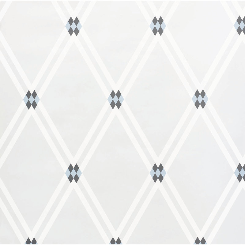 Papier peint Schumacher x David Oliver Asolo, Bleu