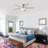 Vaczon 52" 5 - Blade Modern Flush Mount Ceiling Fan with Light Kit and Remote Control