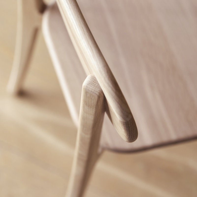 Abel Solid Oak Chairs, Oak Wood